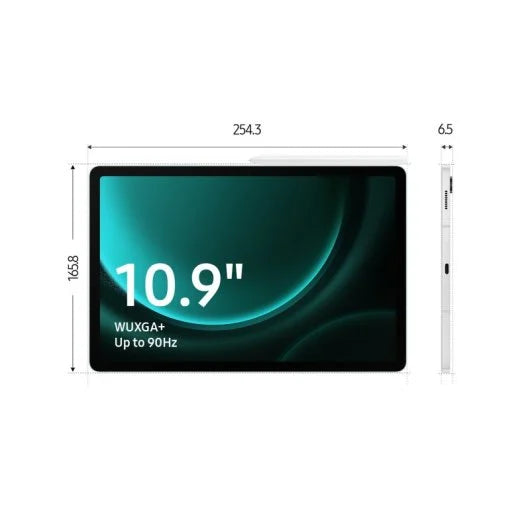Tablet - Samsung Tab S9 FE+ Wifi , 8+128GB, 12.4", Verde