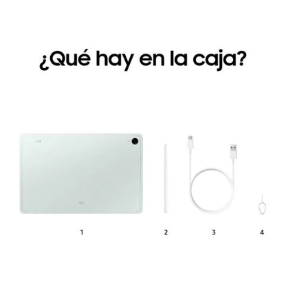 Tablet - Samsung Tab S9 FE+ Wifi , 8+128GB, 12.4", Verde