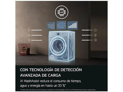 Lavadora carga frontal AEG Serie 6000 ProSense LFR6186N2B