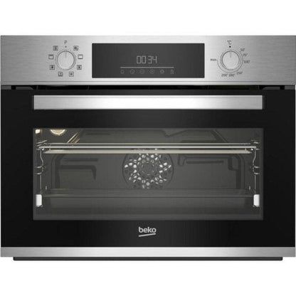 Horno Compacto Beko BBCM12300X 48L 45cm Hidrolítico A con Grill Inox