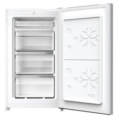 Congelador Vertical Infiniton CV-85L8BDL 64L Clase D Blanco
