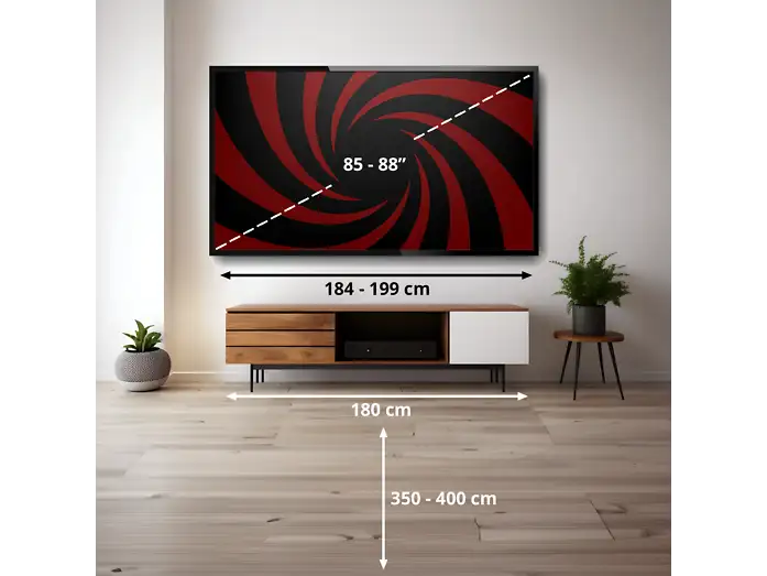 TV QNED Mini LED 85 - LG 85QNED72B6A, UHD 4K, Procesador Inteligente α7 AI Processor 4K Gen9, Smart TV, DVB-T2 (H.265), Negro