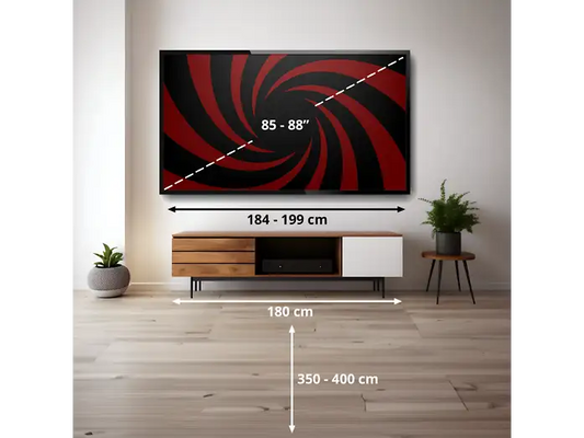 TV QNED Mini LED 85 - LG 85QNED72B6A, UHD 4K, Procesador Inteligente α7 AI Processor 4K Gen9, Smart TV, DVB-T2 (H.265), Negro