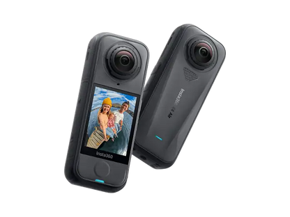 Cámara deportiva - Insta360 X4 Air Starter Kit, 8K 360, 88 min Autonomía, Ligera, Portátil, Negro