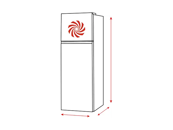 Frigorífico dos puertas - Hisense RT267D4AWE, Cíclico Defrost, 143.4 cm, 206 l, Iluminación LED, Blanco