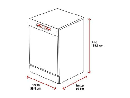 Lavavajillas - Miele G 5611 SC, 14 Servicios, 5 Programas, 59.8 cm Ancho, AutoOpen, ComfortClose, Inox