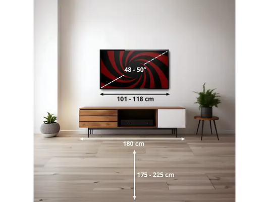 TV QLED 50 - TCL 50T69C, UHD 4K, Procesador AiPQ, Smart TV, DVB-T2, Negro