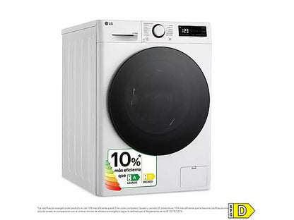 Lavadora secadora - LG AI Direct Drive Turbowash 360, 11 kg + 6 kg, Blanco