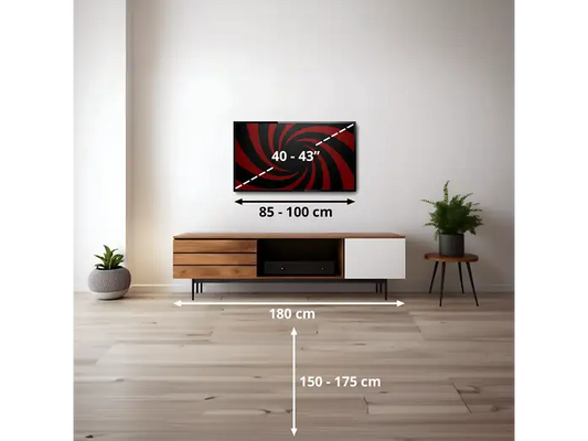 TV QNED Mini LED 43 - LG 43QNED72B6B, UHD 4K, Procesador Inteligente α7 AI Processor 4K Gen9, Smart TV, DVB-T2 (H.265), Negro