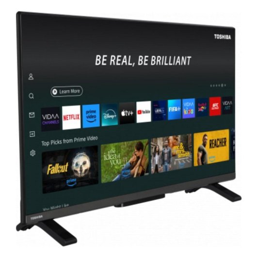 Toshiba 32QV2F63DG 32 QLED Full HD Smart TV VIDAA HDR Bluetooth Alexa