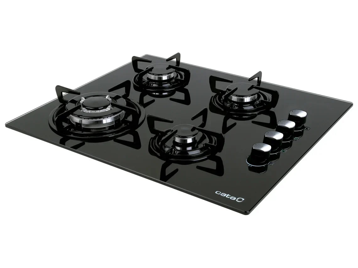 Cata CIB 6031 BK Placa de Gas 4 Zonas Negro