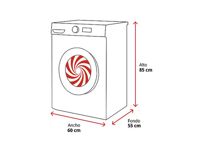 Lavadora carga frontal - LG F4X1009NWK, 9 kg, 1400 rpm, 10 programas, AI Direct Drive™, ThinQ™, Blanco Marfil