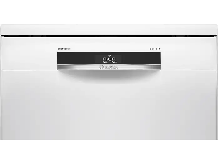 Lavavajillas libre instalación 60 cm - BOSCH Serie 6 SMS6ECW15E, 14 servicios, 6 programas, 60,0 cm, Blanco