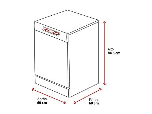 Lavavajillas - Cecotec Bolero Aguazero 6700 B, 15 cubiertos, 14 programas