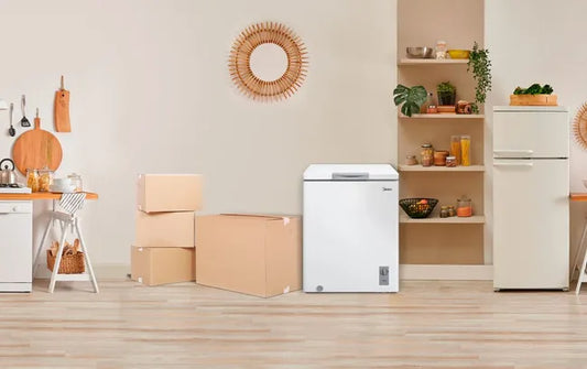 Midea MDRC152SLF01G - Arcón Congelador 845540500 mm. 99 litros Clase F