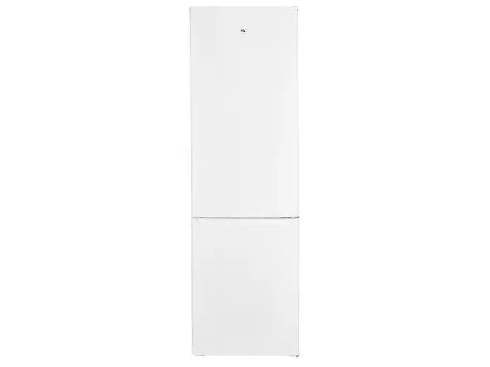 Frigorífico combi - ok. OFK 651 E W, Compresor, 180 cm, 262 l, Pies ajustables, Blanco