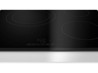 Placa vitrocerámica - Bosch PKK631BB8E, 3 zonas, 60 cm, Negro