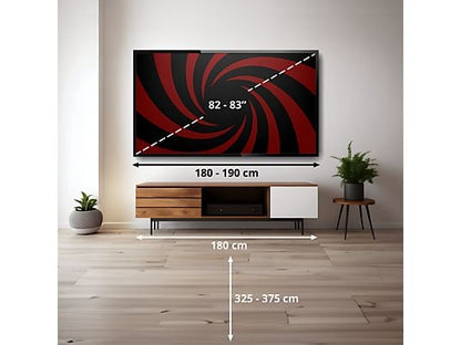 TV OLED 83 - Samsung TQ83S95FAEXXC, OLED 4K, NQ4 AI Gen3 Processor, Smart TV full AI, Wifi, Negro grafito
