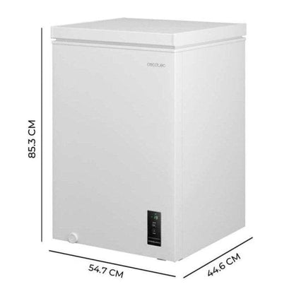 Congelador Cecotec Bolero CoolMarket Chest 99P 99L Dual UltraContact White