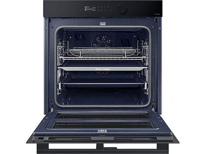 Horno de vapor - Samsung NV7B5750TDKU1, Multifunción, Pirolítico, Air Fry, 76l, 59.5 cm, Dual Cook Flex, WiFi, Negro