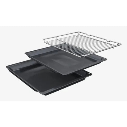 Horno eléctrico Bosch Serie 6 HBG536ES4 71 litros Negro y Plata AirFry autolimpieza