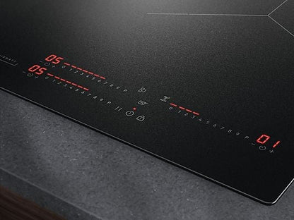 Placa inducción - AEG TI63IQ10IZ, 3 zonas, Zona grande 28 cm, SaphirMatt, 58 cm, Negro Mate