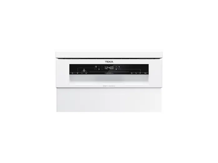 Lavavajillas - Teka DFS 24650, 9 servicios, 6 programas, 44.8 cm, Display LED, Programa Whisper, Blanco