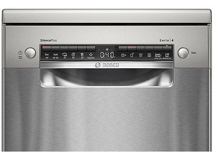 Lavavajillas - Bosch SPS4HMI49E, 10 servicios, 6 programas, 45 cm, Silence Plus, Acero inoxidable