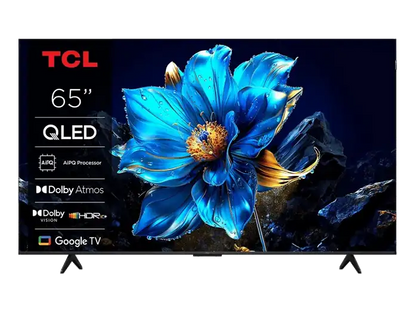 TV QLED 65 - TCL 65T69C, UHD 4K, Procesador AiPQ, Smart TV, DVB-T2, Negro