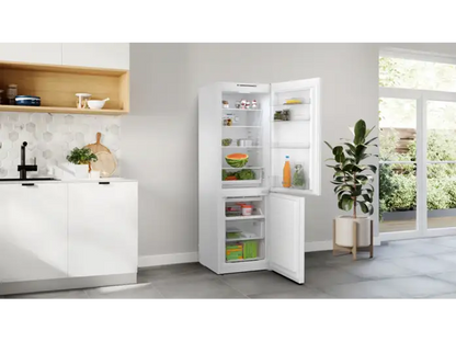 Frigorífico combi - Balay 3KFE551WI, Total No Frost, 186 cm, 305 l, EasyAccess, Blanco