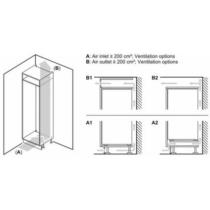 Bosch Serie 6 KIR81ADD0 Frigorífico Una Puerta Integrable D