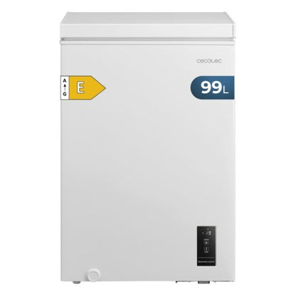 Congelador Cecotec Bolero CoolMarket Chest 99P 99L Dual UltraContact White