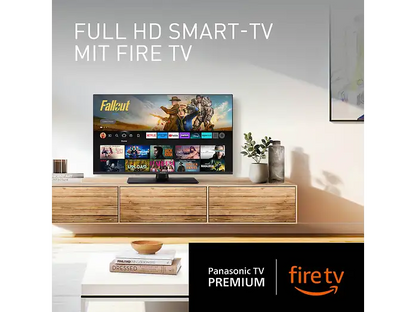 TV LED 40 - PANASONIC TV-40S55AEZ, Full-HD, Motor de Color HD, Smart TV, Negro