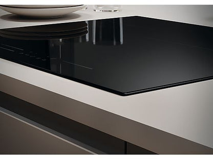 Placa inducción - Candy CI633MCBB, 3 Zonas, Zona grande de 29 cm, Negro