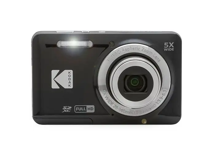 Cámara digital - KODAK FZ55-BK, 16,76 megapixel, Full HD 1080p, Negro