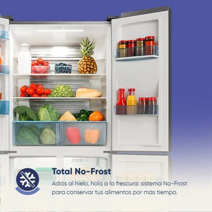 Origial Frigorífico Americano Cool &Freeze 4 puertas 482L E Inox Con dispensador