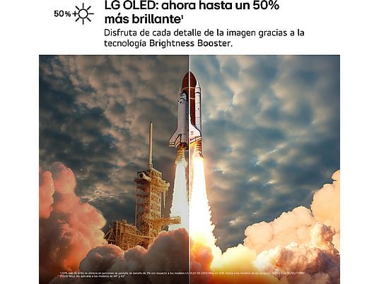 TV OLED 83 - LG OLED83C54LA, OLED 4K, Procesador Inteligente α9 AI Processor 4K Gen8, Smart TV, DVB-T2 (H.265), Negro