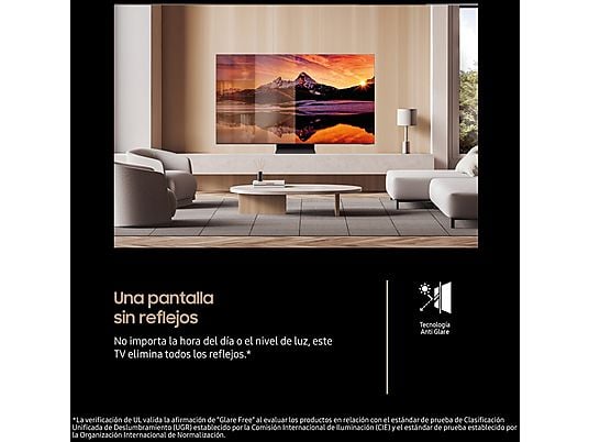 TV Neo QLED 65 - Samsung TQ65QN990FTXXC, QLED Mini Led 8K, NQ8 AI Gen3 Processor, Smart TV full AI, Wifi, Negro grafito