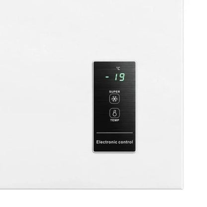 Congelador Cecotec Bolero CoolMarket Chest 143P White E 143L Dual Function Ultra Silencioso