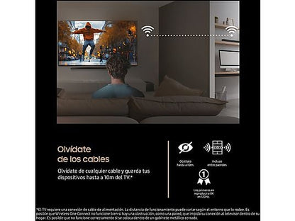 TV Neo QLED 75 - Samsung TQ75QN990FTXXC, QLED Mini Led 8K, NQ8 AI Gen3 Processor, Smart TV full AI, Wifi, Negro grafito