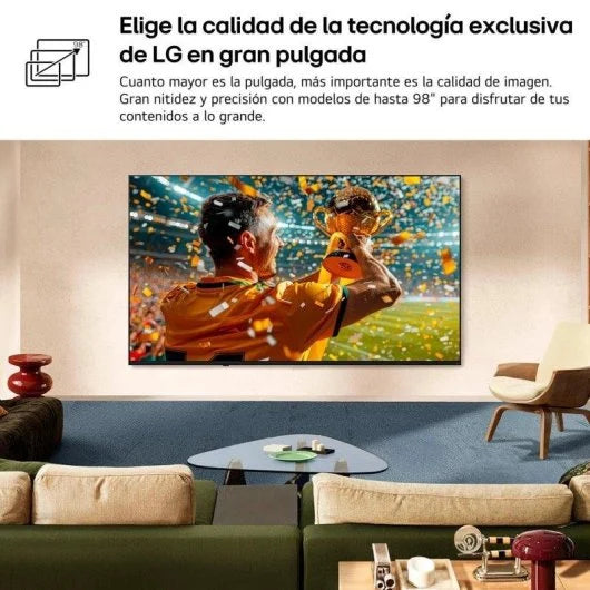 TV LG NANO 4K UHD AI 50NU8E0B3LA 50 4K UltraHD 60Hz Smart TV webOS HDR10
