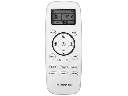 Split 1x1 - HISENSE Brissa CA25YR03, Función Inverter, Blanco