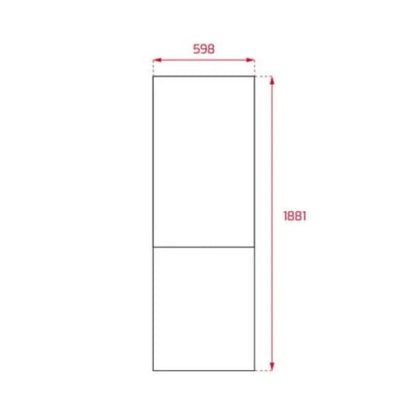 Teka NFL 345 C Frigorífico Combi E Acero Inoxidable