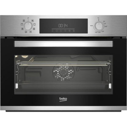 Horno Compacto Beko BBCM12300X 48L 45cm Hidrolítico A con Grill Inox