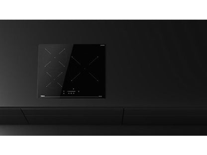 Placa inducción - Teka IBC 63110 SSM BK, 3 zonas, 29 cm Zona grande, 59 cm ancho, Negro
