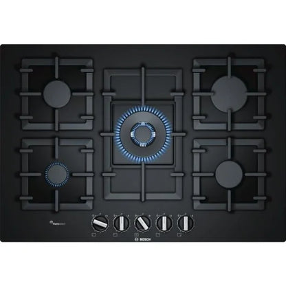 Bosch PPQ7A6B90 Placa de Gas 5 Zonas 75cm Negra