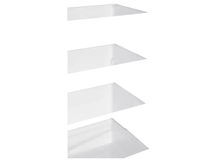 Frigorífico combi - ok. OFK 651 E W, Compresor, 180 cm, 262 l, Pies ajustables, Blanco
