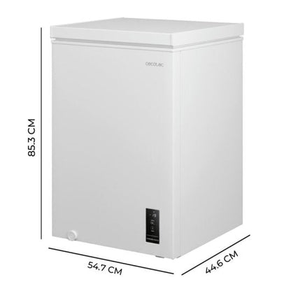Congelador Cecotec Bolero CoolMarket Chest 99P 99L Dual UltraContact White