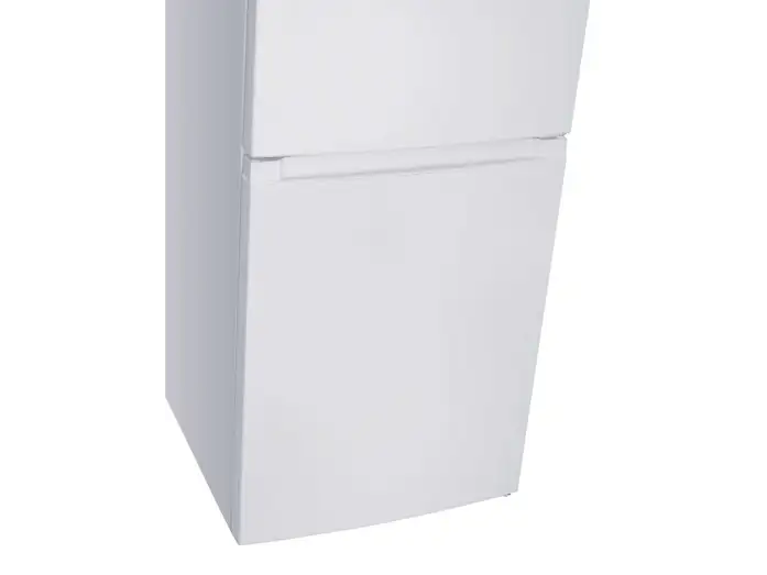 Frigorífico combi - Candy CCH1S518EW, Cíclico, 180 cm, 262 l, Tirador integrado, Puerta reversible, Blanco