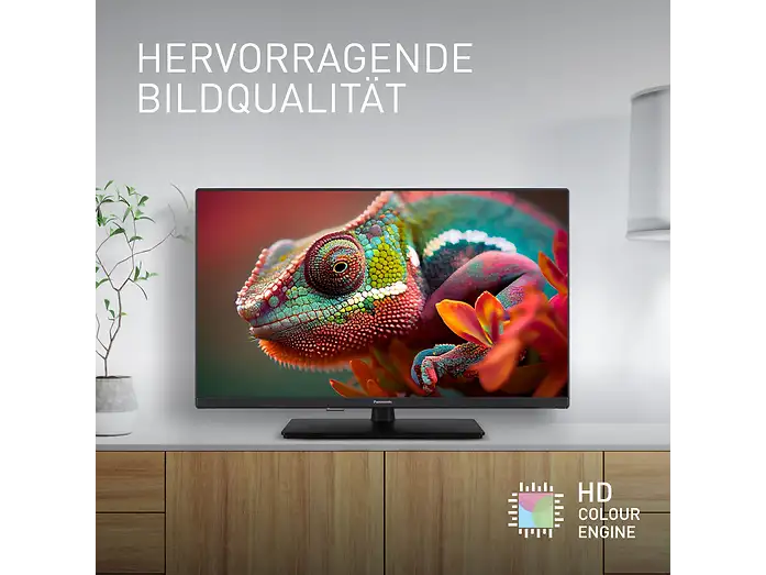 TV LED 40 - PANASONIC TV-40S55AEZ, Full-HD, Motor de Color HD, Smart TV, Negro
